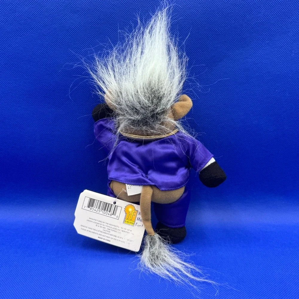 Infamous Meanies NWT Vintage 1998 Donkeyng the Promoter Plush Purple Suit Retro